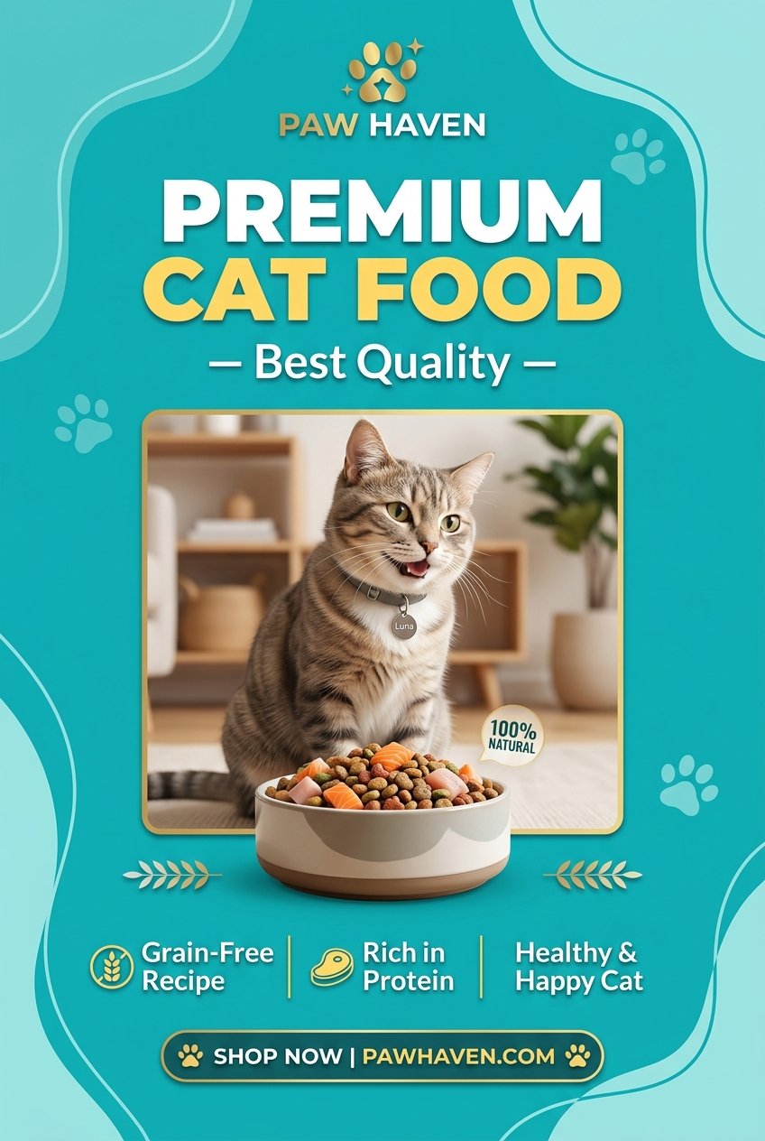 Premium Cat Food Promo